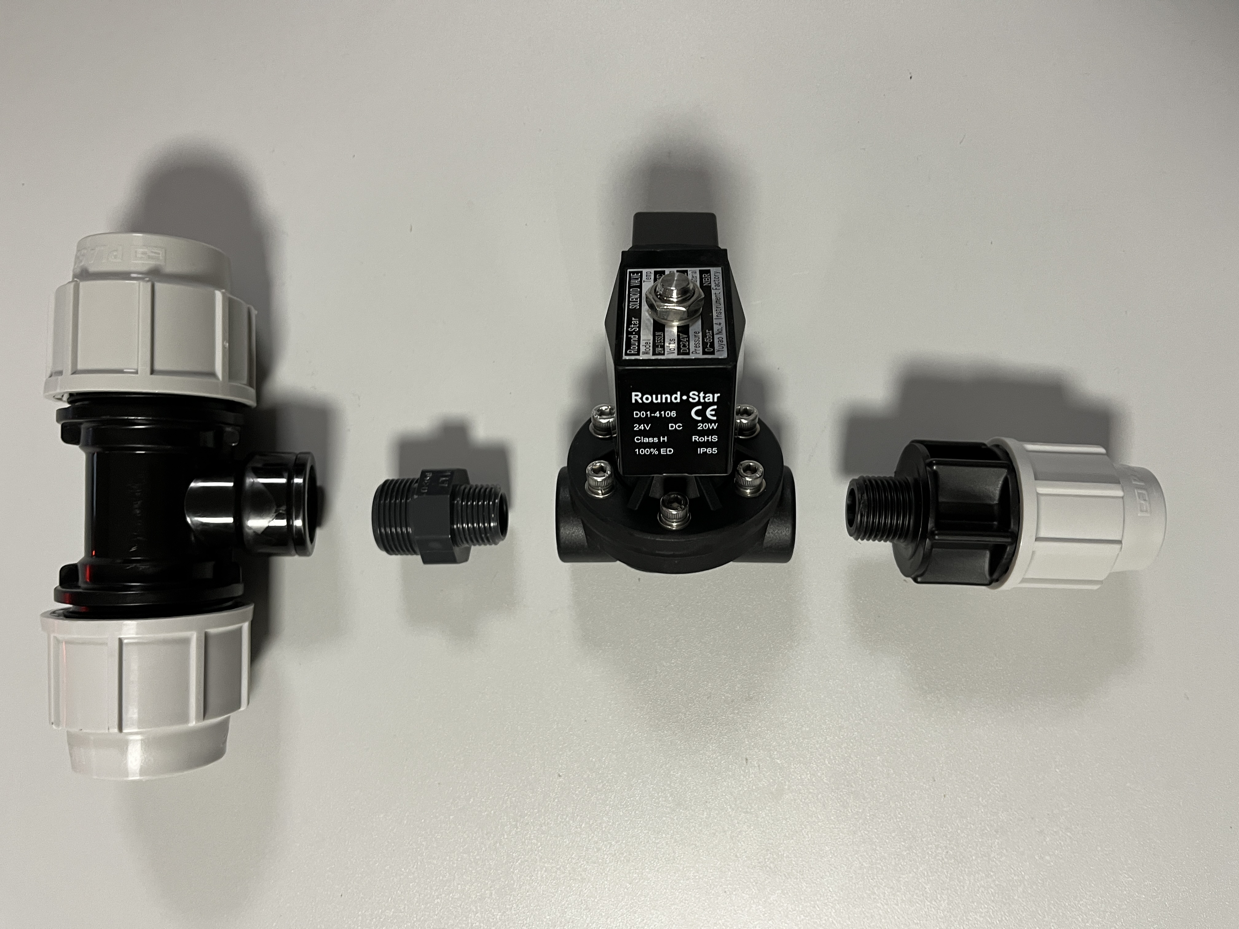 Valve unit plastic Xaletto drinker cpl f/32mm PEpipe